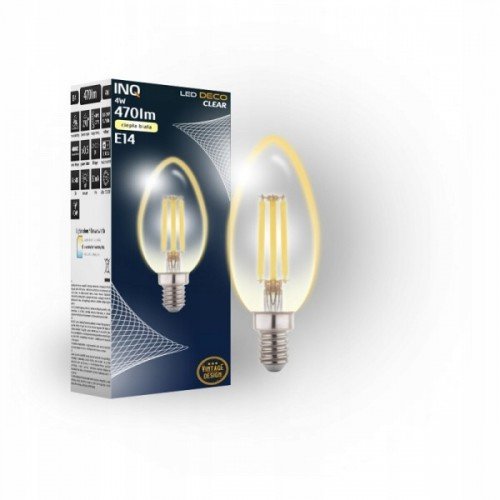 Żarówka LED E14 4W Ciepła FILAMENT Edison DB010WW