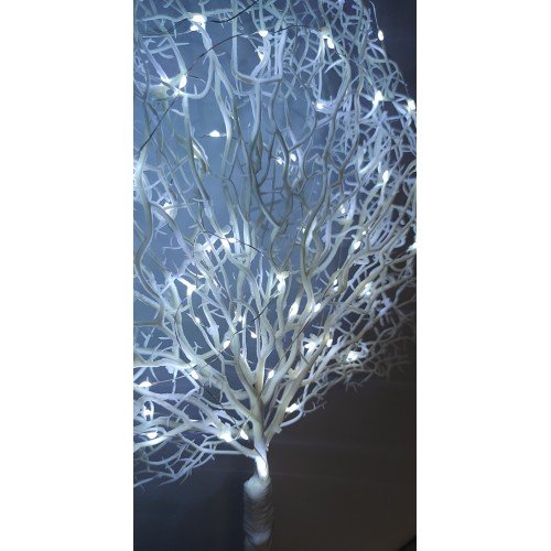Ozdoba świąteczna drzewko brzoza LED