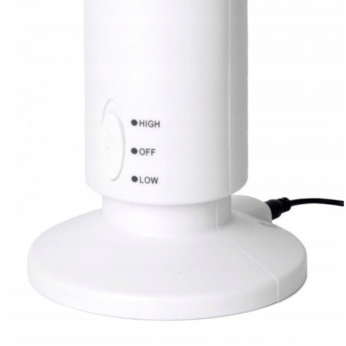 Wentylator kolumnowy biurkowy biały USB 3W