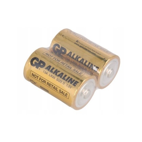Bateria GP Alkaliczna LR20 D 1,5V 2szt