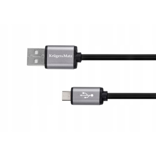 Kabel USB - microUSB typ B Kruger&Matz 1,8 m