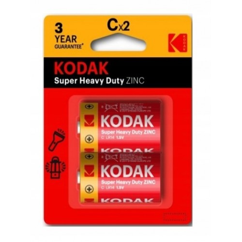 Bateria cynkowo-węglowa Kodak C R14 1.5V 2 szt.