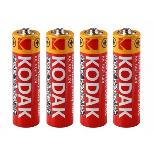 Baterie 4x Kodak extra heavy duty R06 AA