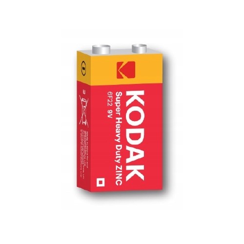 Bateria Kodak super heavy duty 9V 6F22 6Lr61
