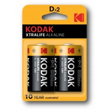 Bateria alkaliczna Kodak Xtralife D R20 2 szt.