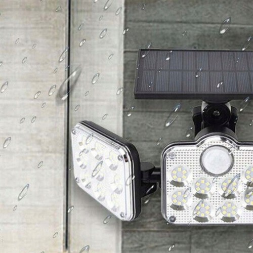 Lampa solarna ogrodowa z czujnikiem ruchu zmierzch