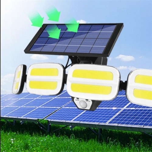 Naświetlacz LED solarny czujnik zmierzchu ruchu