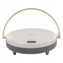 Lampka biurkowa ładowarka głośnik Bluetooth USB-c