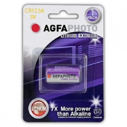 Bateria Agfaphoto cr123 cr123A DL123a 3v litowa