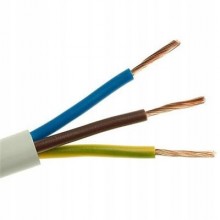 Przewód kabel linka OMY 3x0,75 300V 1m