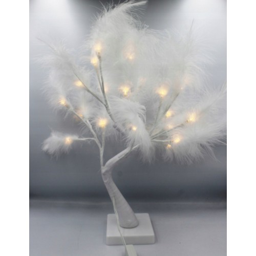 Lampka ozdobna drzewko na biurko lampka nocna led