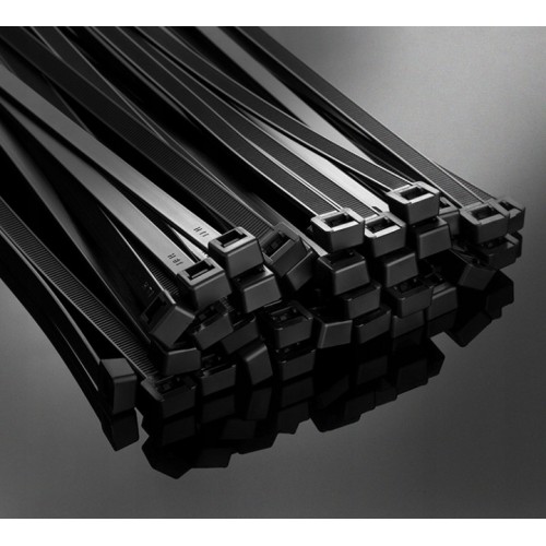 Opaska kablowa czarna 100szt OPK 3,6-370-C