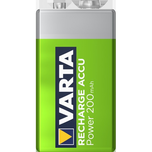 Akumulatorki baterie Varta  9V HR9 Nimh 200mah 6f22