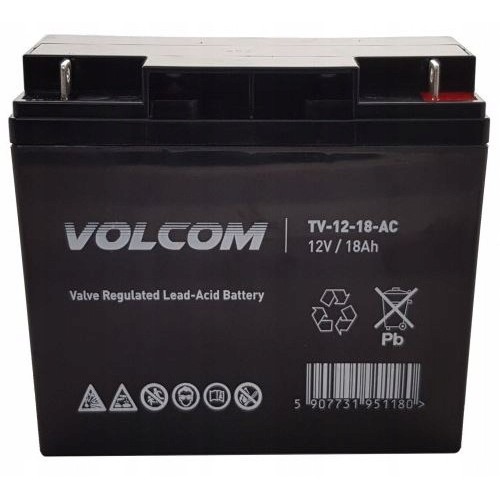 Akumulator żelowy Volcom 12V 18Ah do zabawek