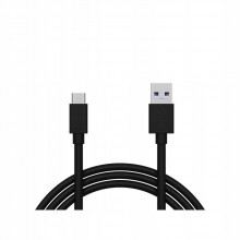 Przewód USB 3.0 A - USB-C 2m czarny