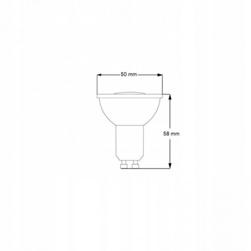 ŻARÓWKA LED HALOGEN GU10 4W 4000K NEUTRALNA 45°