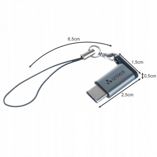 Adapter micro USB 2.0 PRZEJŚCIÓWKA OTG Typ-C USB-C