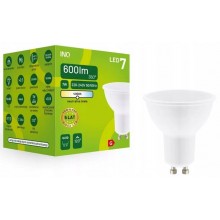 Żarówka led smd gu10 neutralna 230v 7w 48w 600lm