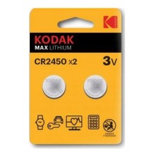 Kodak baterie litowe mx cr 2450 blister x 2szt