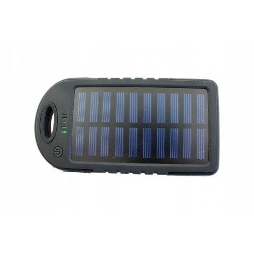 Powerbank ładowarka turystyczna solarny USB micro
