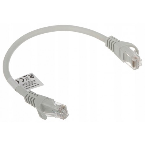 Kabel komputerowy sieciowy RJ45 8P8C kat.6 0.25m