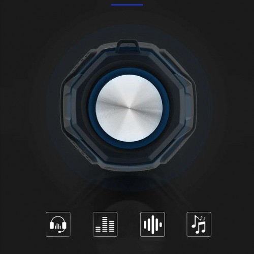 Głośnik bluetooth bezprzewodowy boombox FM SD