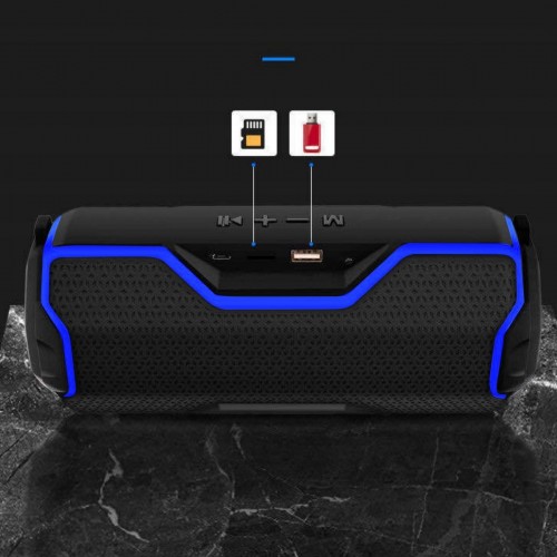 Głośnik bluetooth bezprzewodowy boombox FM SD
