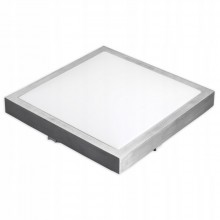 Lampa LED sufitowa plafon panel natynkowy czujnik ruchu mikrofalowy 2xE27