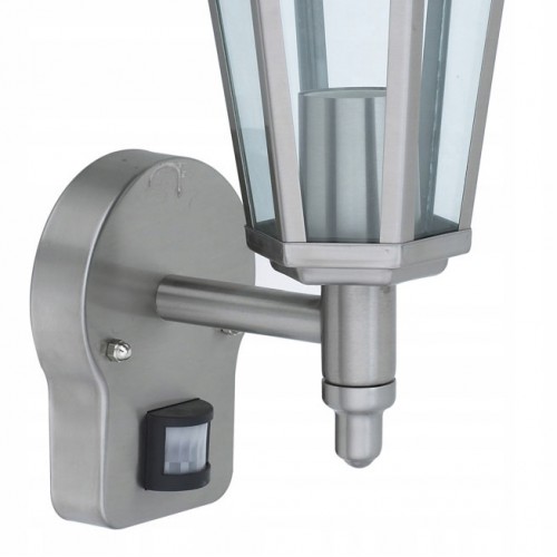 Lampka kinkiet ogrodowy elewacyjny czujnik ruchu JUPITER E27 60 W