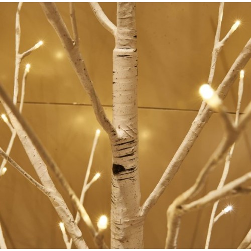 Drzewko LED świecące brzoza lampki choinkowe świąteczne 180CM