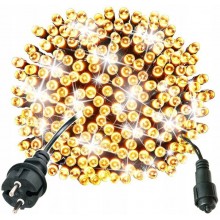 Lampki Choinkowe 300 LED Światełka Choinkowe Biały Ciepły Flash Zimny Biały