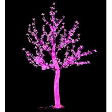 Drzewo LED kwiat wiśni drzewko świąteczne różowe 180 CM