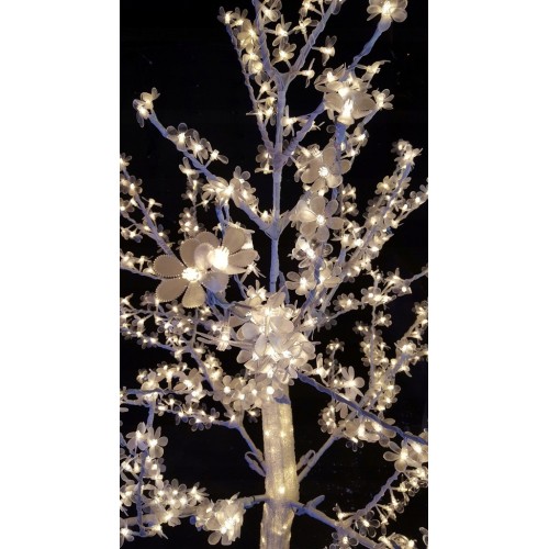 Duże drzewko led kwiat wiśni drzewko świąteczne choinka lampki led 120cm