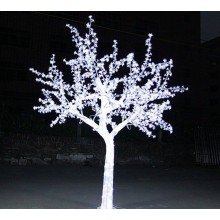 Drzewko led kwiat wiśni drzewko świąteczne choinka lampki led 120 cm zimny biały
