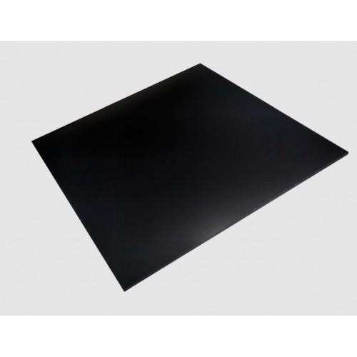 Panel szklany czarny mat do wentylatora łazienkowy 100 mm