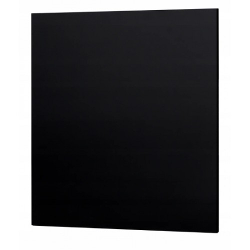 Panel szklany czarny połysk do wentylatora łazienkowy plexi