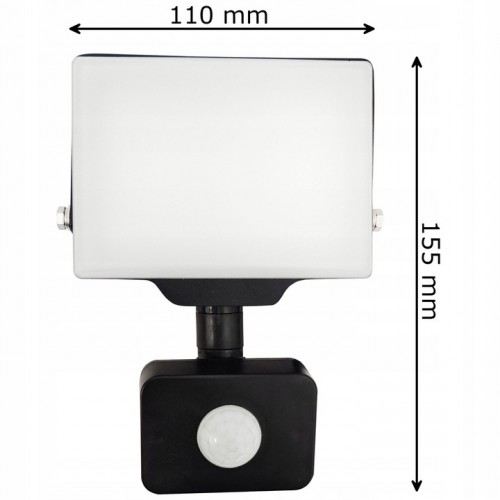 Halogen reflektor naświetlacz bezramkowy lampa led robocza 20w ip65