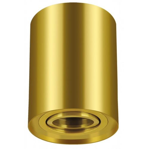 Tuba oprawa sufitowa natynkowa 35w gu10 230v złota gold
