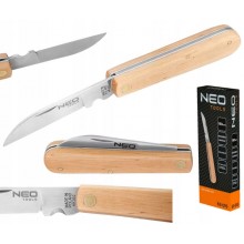 Nóż monterski składany drewniana rączka Neo Tools