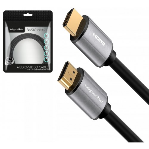Kabel przewód HDMI-HDMI 4K Kruger&Matz 15 m