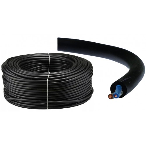 Przewód kabel gumowy linka H05RR-F OW 2x1,5 warsztatowy