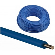 Przewód kabel DY 1,5 H07V-U instalacyjny miedziany drut niebieski