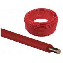 Przewód kabel DY 1 H05V-U instalacyjny miedziany drut czerwony