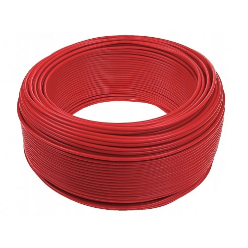 Przewód kabel DY 10 H07V-U instalcyjny miedziany drut czerwony 3m