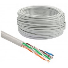 Przewód kabel teleinformatyczny skrętka UTP kat.6 4x2x0,57 na metry