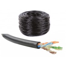 Przewód kabel teleinformatyczny UTPW kat 5 4x2x0,51 żelowany zewnętrzny