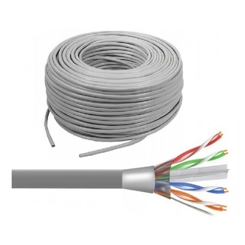 Przewód kabel skrętka F/UTP cat.6 4x2x23 AWG