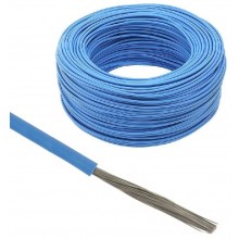 Kabel przewód silikonowy SIF 1,5 180C linka instalacyjny okrągły niebieski