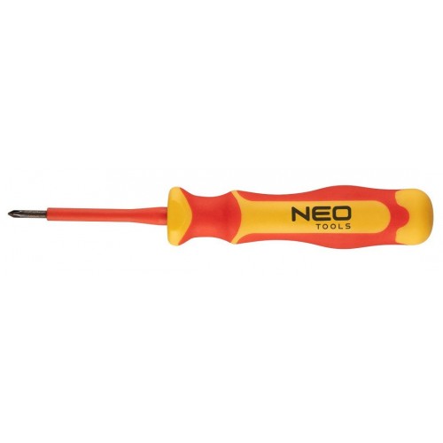 Wkrętak krzyżowy PH1*4.5*80, 1000V 04-138 Neo Tools