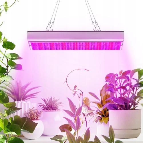 Lampa do wzrostu uprawy roślin panel led do uprawy liny 225 led 36w grow